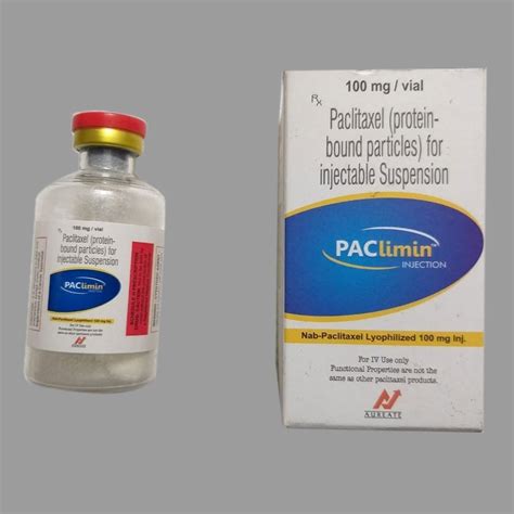 Aureate 100mg Paclitaxel Protein Bound Particles For Injectable