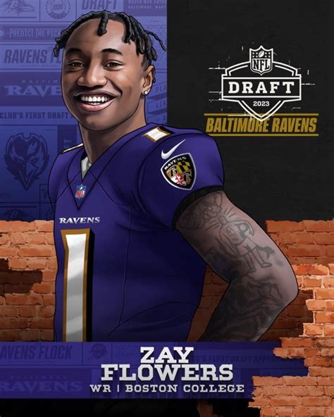 Guillermo Cunningham Info: Zay Flowers Draft Round