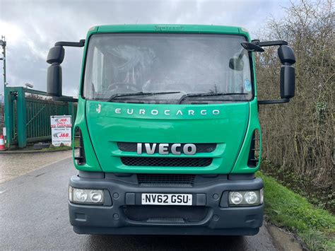 Used Iveco Eurocargo E S Ton Dropside Crane Green