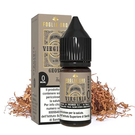 Virginia Ghost Foglia Oro Liquido Pronto Ml Dreamods Sanapu