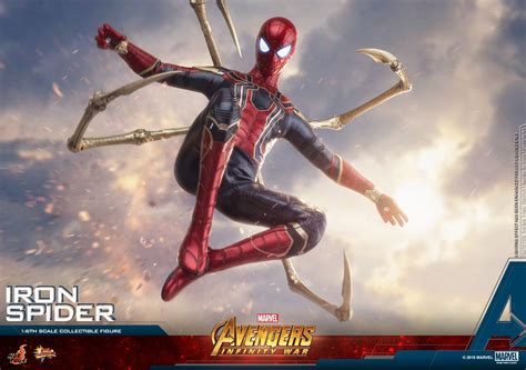 Hot Toys復仇者聯盟 無限之戰鐵甲蜘蛛Iron Spider 比例珍藏人偶登場 Toys Zone D 玩具兄弟 Figures Price List Reviews