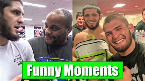 Islam Makhachev Khabib Dc Funniest Moments Ever Youtube