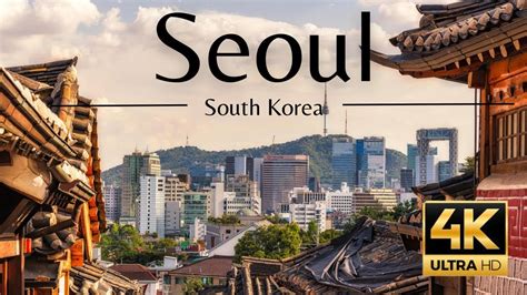 Seoul South Korea 🇰🇷 In 4k Ultra Hd 60fps Video By Drone Youtube