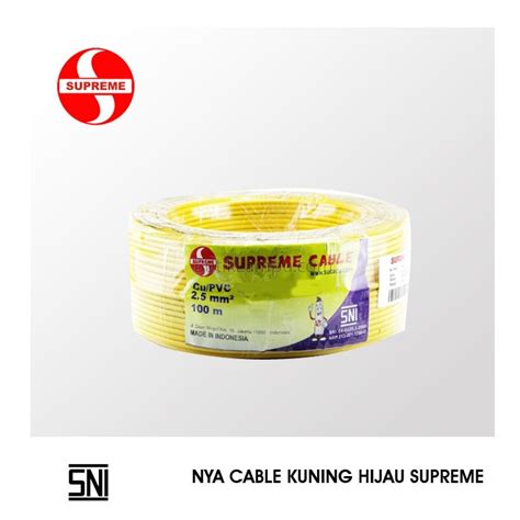 Supreme Nya X M Kuning Hijau Pionir Elektrik