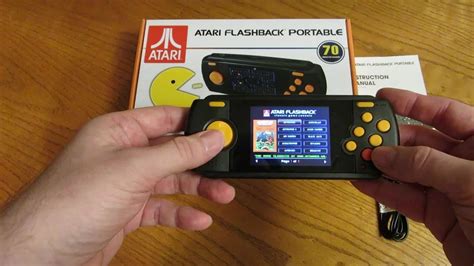 Atari Flashback Portable Quick Look LPOS YouTube