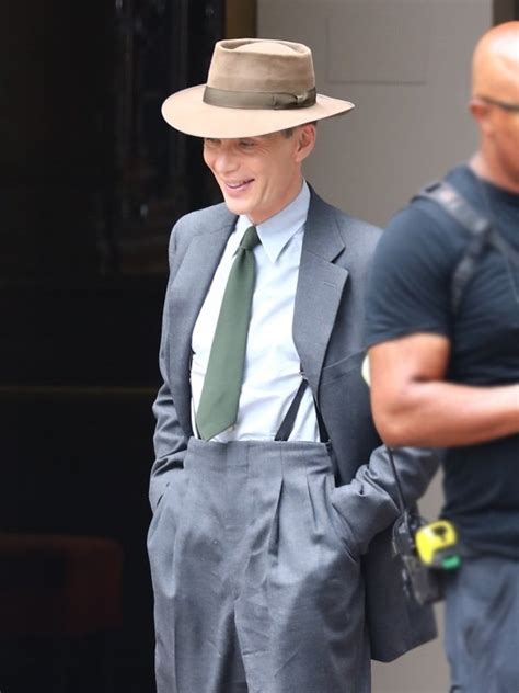 Oppenheimer 2023 Cillian Murphy Grey Suit Jacket Hub