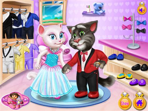 Tom and Angela Wedding Day - Play Online on Flash Museum 🕹️