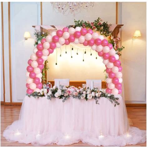 Adjustable Table Balloon Arch Kit Table Balloon Arch Stand Balloon