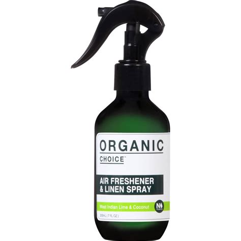 Organic Choice Air Freshener And Linen Spray West Indian Lime And Coconut