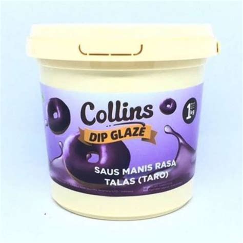 Jual Collins Dip Glaze Chocolate 1 Kg Collins Pasta Selai Cokelat