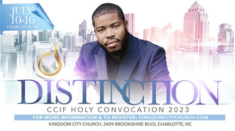 CCIF KCC Holy Convocation 2023 Charlotte NC Brian Carn Ministries