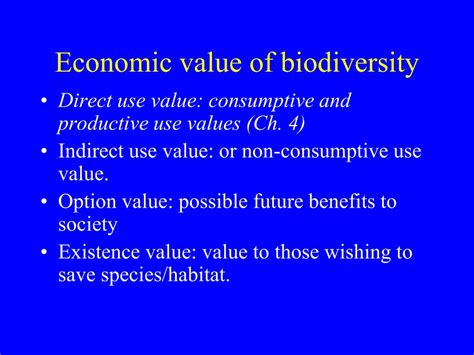 Ppt Ecological Economics Part 1 Ch 4 Direct Use Values Powerpoint Presentation Id 6302801