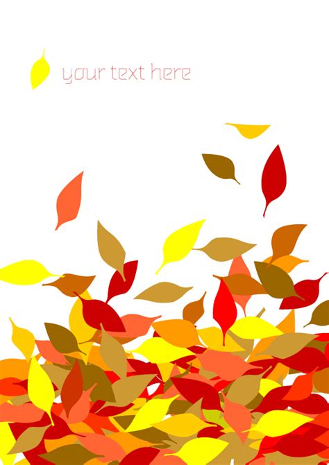 autumn maple leaf border (4389) Free EPS Download / 4 Vector