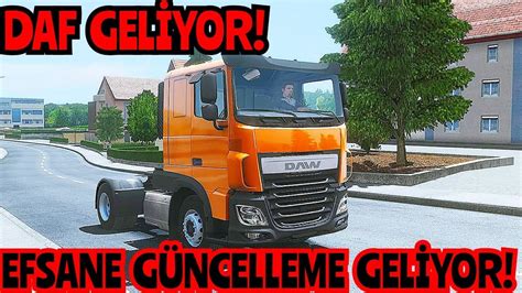 DEV GÜNCELLEME GELİYOR EFSANE TIR DAF GELİYOR MÜTHİŞ MOBİL TIR OYUNU