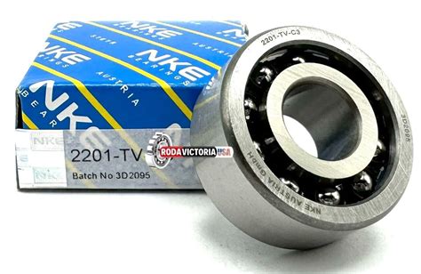 NKE 2201 TV C3 SELF ALIGNING BALL BEARING 12x32x14 Mm Rodavictoria USA