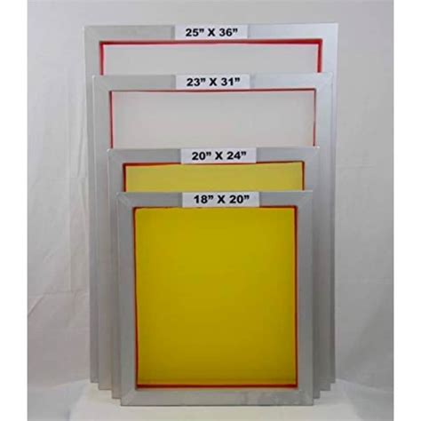 18 X 20 Pre Burned Silk Screen Diy Silk Screen Printing Custom Screen