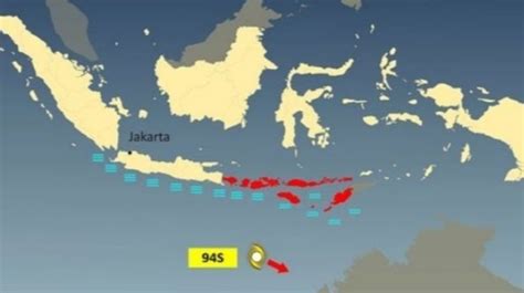 Bibit Siklon S Muncul Di Laut Timor Bmkg Rilis Peringatan Cuaca Buruk