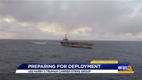 USS Harry S. Truman prepares for another deployment with training exercise