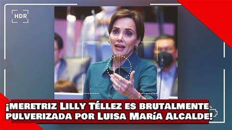 VEAN la meretriz Lilly Téllez es brutalmente pulverizada por Luisa