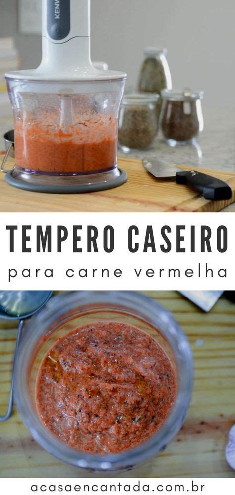 Tempero Caseiro Para Carnes Vermelhas A Casa Encantada