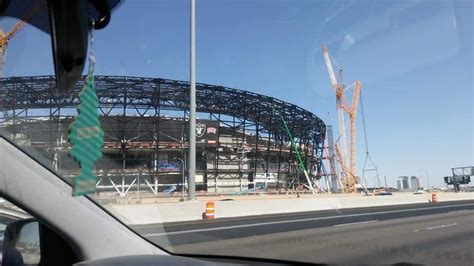 Raiders Stadium mid-construction, 2019 : r/raiders