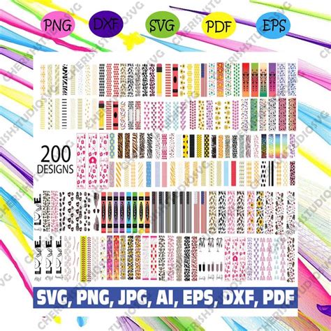 Glitter Pen Wraps Svg Window Epoxy Glitter Pen Wraps Svg Patterns Svg