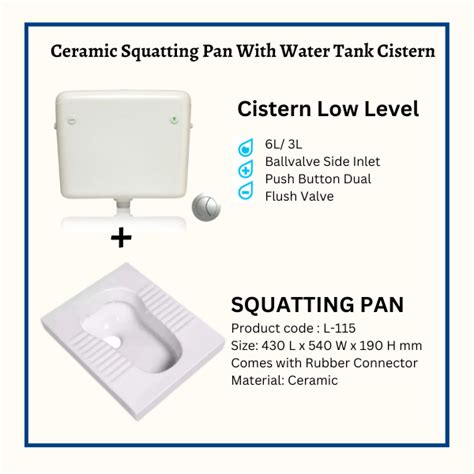 mm premium ceramic squatting pan set   pipe  premium mid