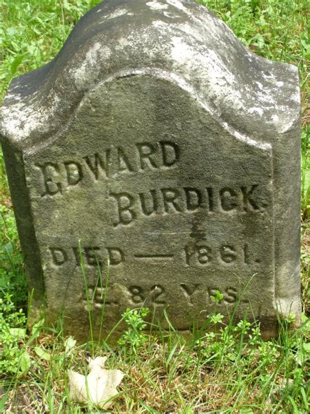 Edward Burdick Unknown 1861 Find A Grave Memorial