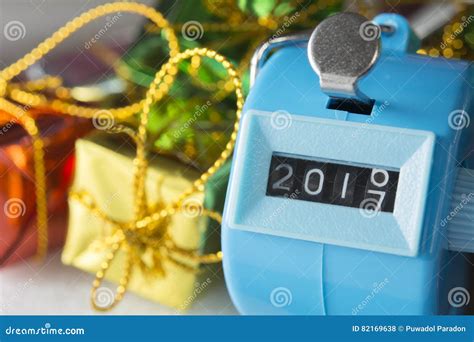 The Digits is Changing from 2016 To 2017 New Year Stock Photo - Image of cyan, number: 82169638