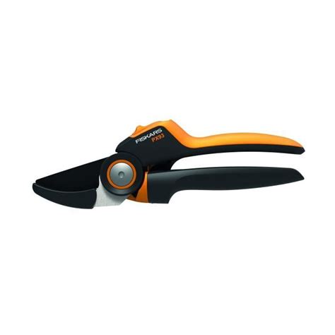 Fiskars S Cateur Enclume Avec Poign E Rotative Pour Bois Sec Et Dur