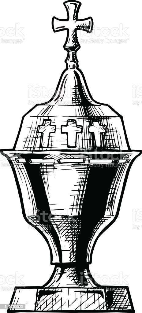 Vector Illustration Of Sanctuary Lamp Stock Illustration Download Image Now Ancient Antique