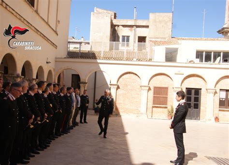 Siracusa Il Comandante Della Legione Carabinieri Sicilia In Visita Al