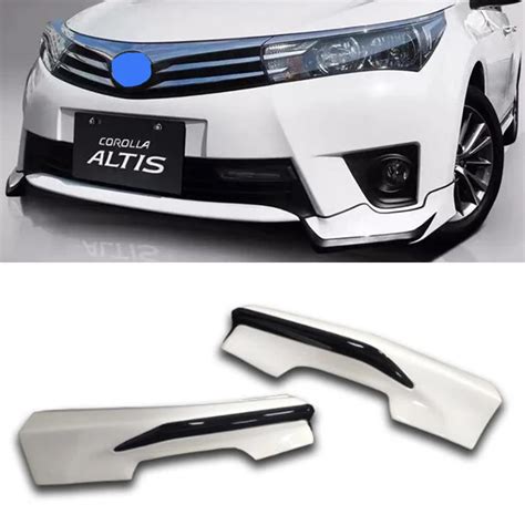 For TRD Style Front Bumper Splitter Lips Diffuser Toyota Corolla Car