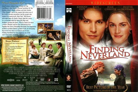 Finding Neverland R Dvd Cover Dvdcover