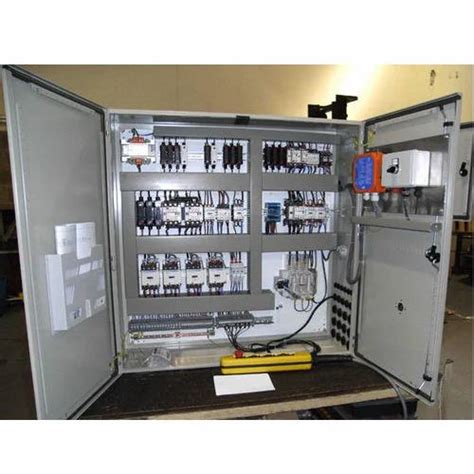 Mild Steel Sheet Lift Tech Crane Electrical Panel Operating Voltage