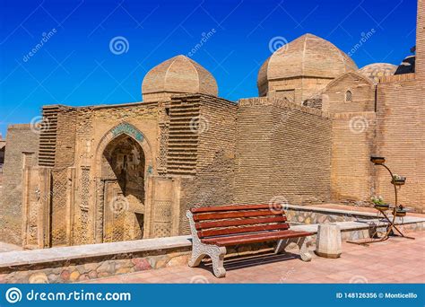 Arquitetura Do Centro Hist Rico De Bukhara Usbequist O Foto De Stock