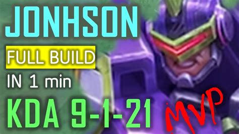 Lets Try This Johnson Best Build In One Minute 2022 Mvp Gameplay