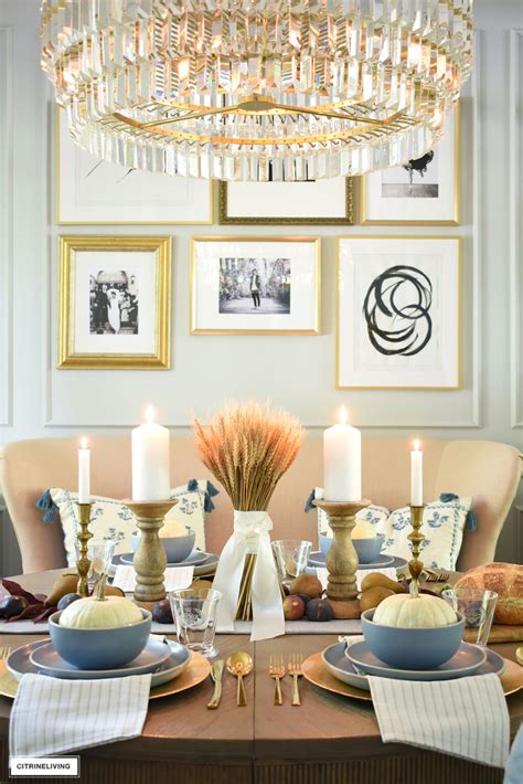 RUSTIC THANKSGIVING TABLE | CITRINELIVING