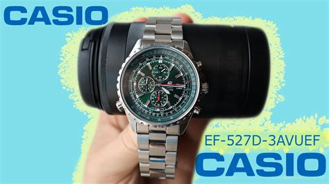 Casio Ef 527d 3avuef Edifice Youtube