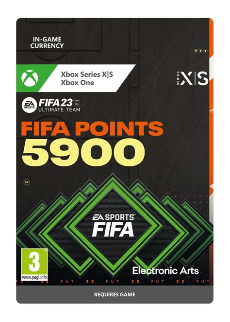 FIFA 23 FUT 5900 Ultimate Team Points Xbox Gigantti Verkkokauppa