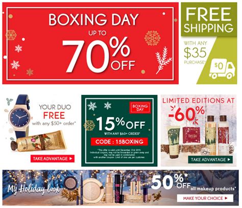 Yves Rocher Canada Boxing Day Event Sales Up To Off