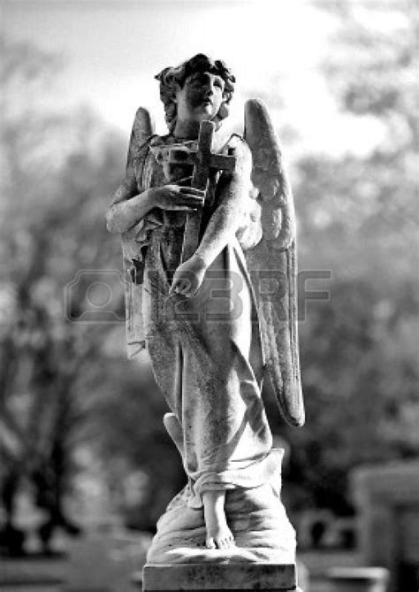 Series Of Cemetery Angels From New Orleans Royalty Free Stock Cemetery Angels New Orleans