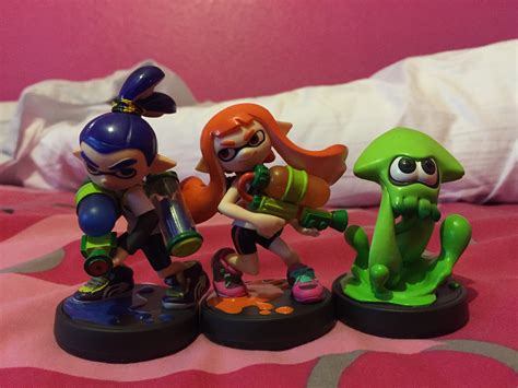 My Splatoon Amiibos By Queensilvia95 On Deviantart