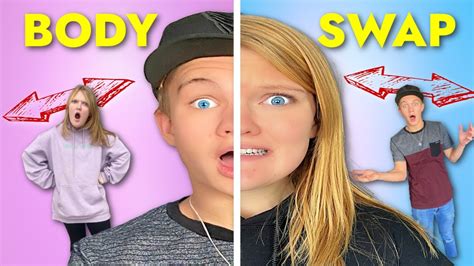 Body Swap Brother And Sister Swap Bodies For 24 Hours Youtube