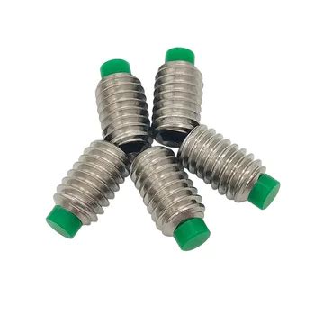 M M M M M Stainless Steel Green Abs Tip Set Screw Nylon Pitch Grub