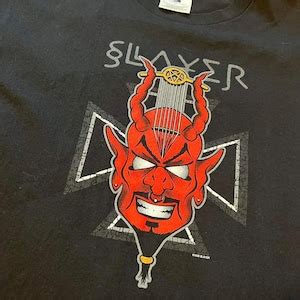 Slayer Diabolus In Musica Vintage T Shirt S Original Band Tee