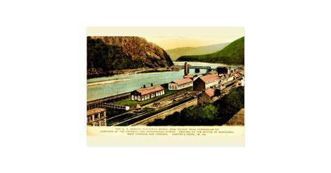 Harpers Ferry Armory Vintage Reproduction Postcard | Zazzle.com