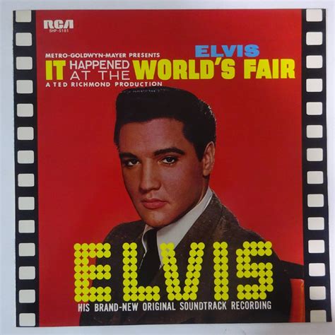 【やや傷や汚れあり】10021336【国内盤ペラジャケ】エルヴィス・プレスリー Elvis Presley ワールド・フェアの出来事