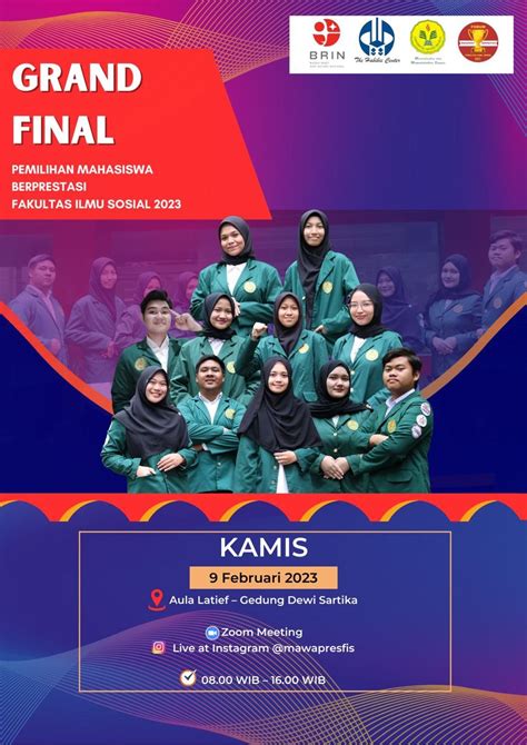 Grand Final Mahasiswa Berprestasi FIS UNJ Tahun 2023 Harumkan Nama