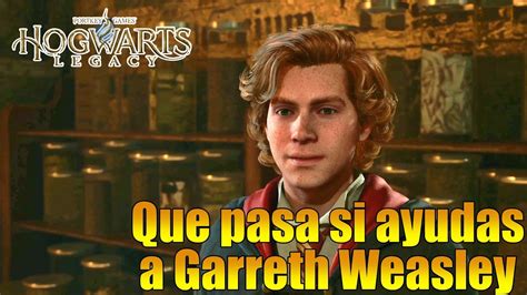 Hogwarts Legacy Primera Clase De Pociones Ayuda A Garreth Weasley 4K